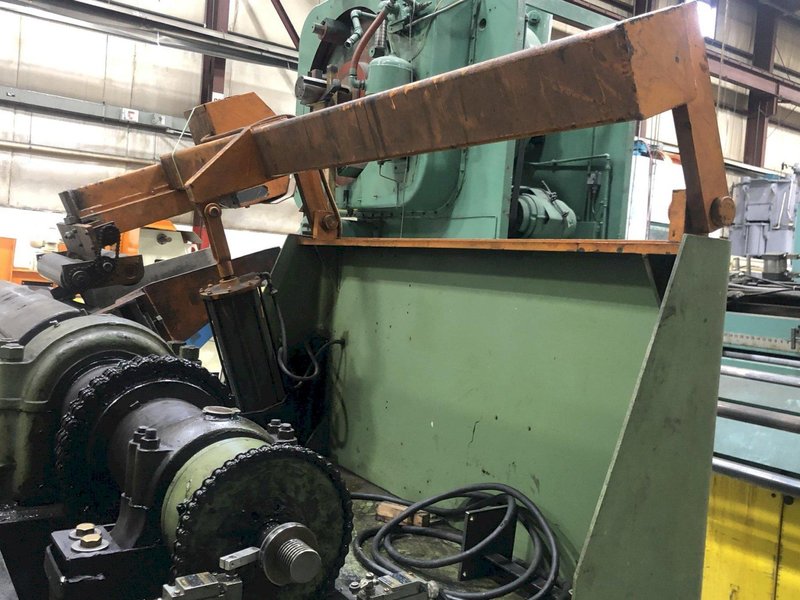 20,000 lbs. Rowe Motorized Coil Reel For Sale Model# 20060DSV Coil Un-coiler