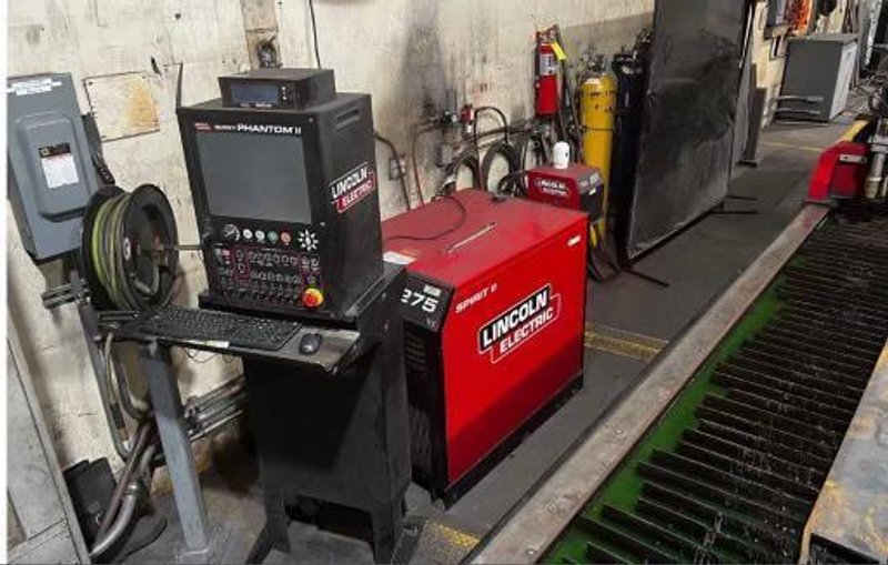 6′ x 22′ Lincoln Electric Torchmate, Spirit II 275 High Definition CNC Plasma, 2019