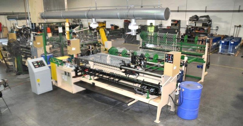 Bergandi WWVR0511 Chain Link Fence Machine