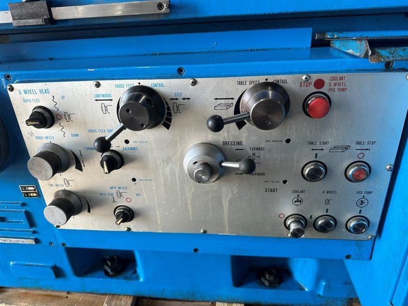 20&quot; x 48&quot; Okamoto Model PSG-125 Column Type Precision Hydraulic Surface Grinder