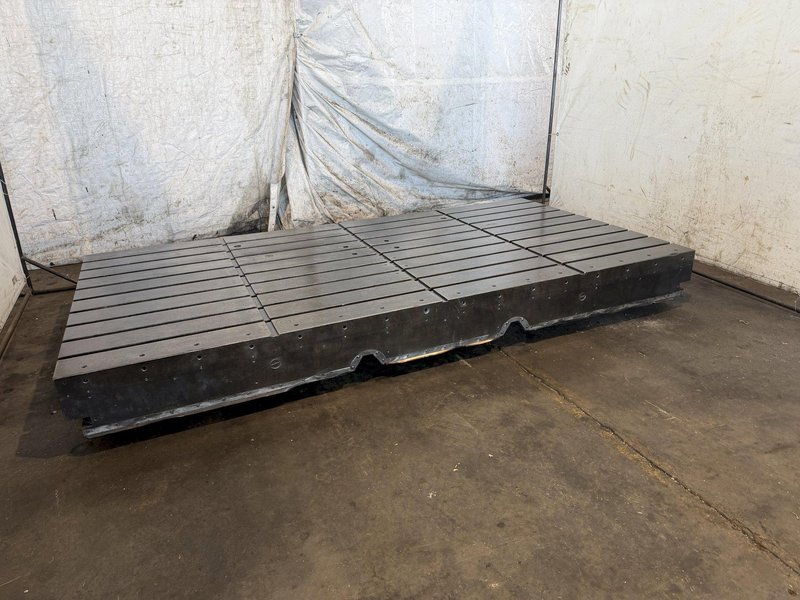 96" X 50" T-SLOTTED FLOOR PLATE. STOCK # 0541826