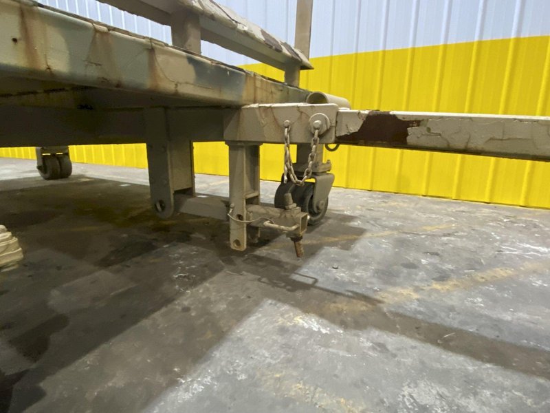 10,000 LBS X 120” X 78” HEAVY DUTY ROLLING TRANSFER CARTS: STOCK #19981