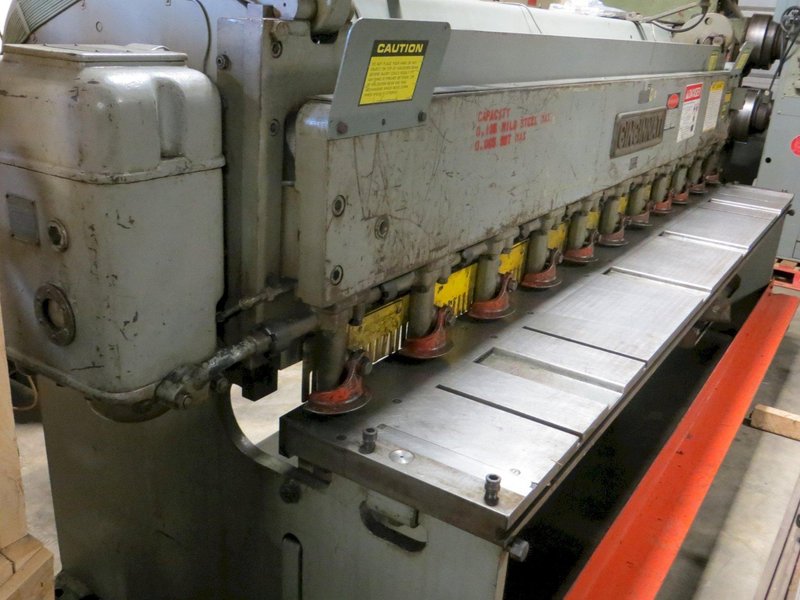 10 Ga x 10 ft Cincinnati Mechanical Power Shear Model 1010