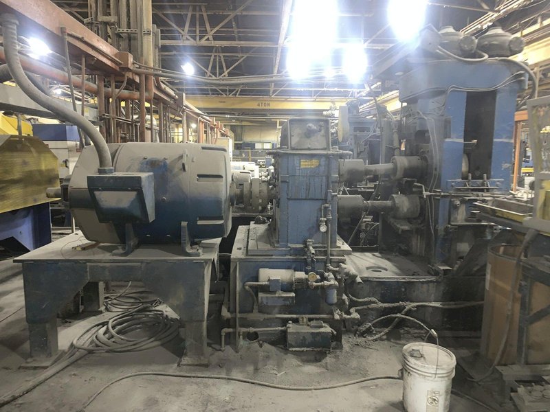 4 STAND FENN / WATERBURY FARRELL FLAT WIRE ROLLING MILL LINE: STOCK #13899