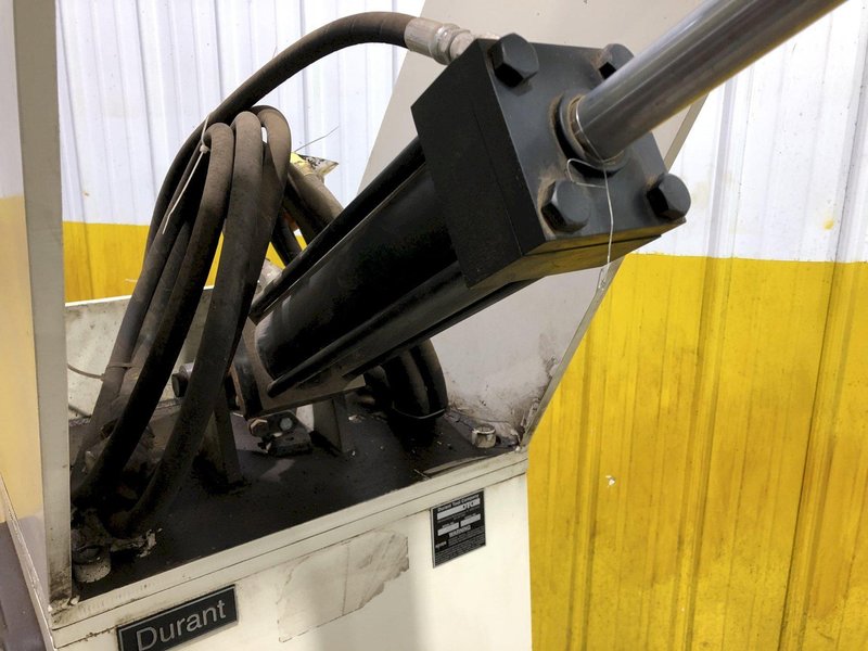 3000 LBS X 18" DURANT MODEL #D-301-SPP MOTORIZED UNCOILER / COIL REEL, NEW 2018: STOCK #17045