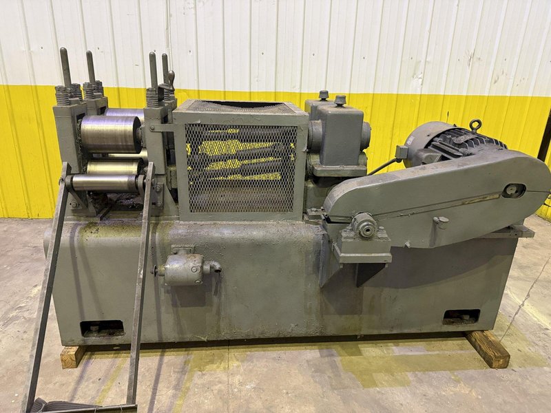 8" WIDE YODER 4-ROLL POWERED COIL FEEDER: YOBRO #24666