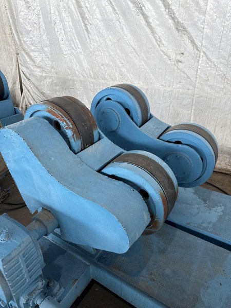 60-TON IRIZAR SELF-ALIGNING TANK TURNING ROLL SET. STOCK # 0343225