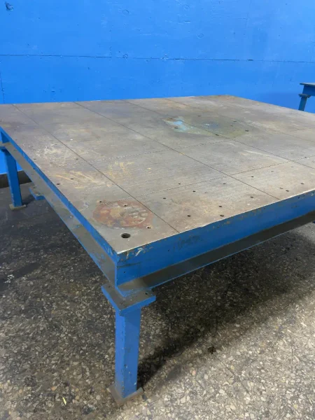 110” X 91” WELDING TABLE