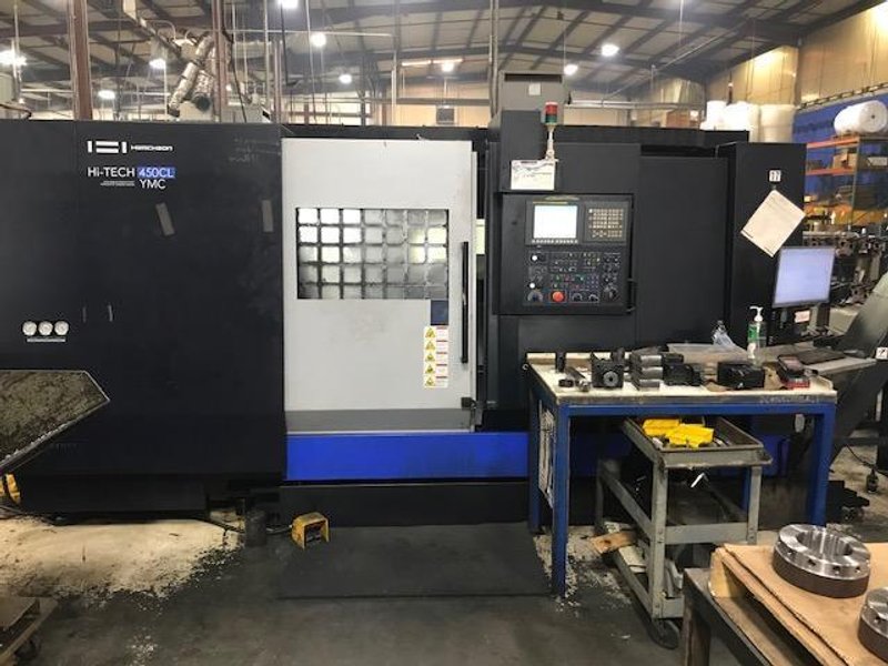 Hwacheon Hi-Tech 450CLYMC CNC Lathe, New 2015