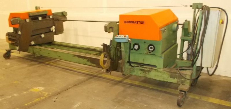(2) BURRMASTER MODEL 2 DEBURRING MACHINE FOR TUBES, BARS, AND PROFILES: YOBRO #25165