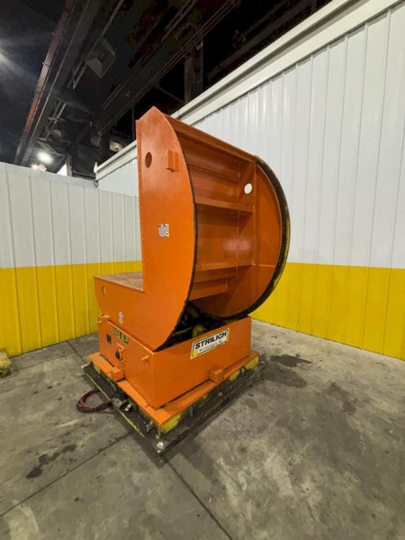 10,000 LBS STRILICH MODEL 525 UPENDER COIL FLIPPER WITH POWER ROTATION: STOCK #22713