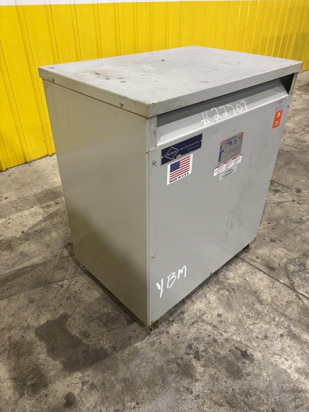 118 KVA 3 PHASE OLSUN TRANSFORMER 460 V TO 460Y/266: STOCK #22707