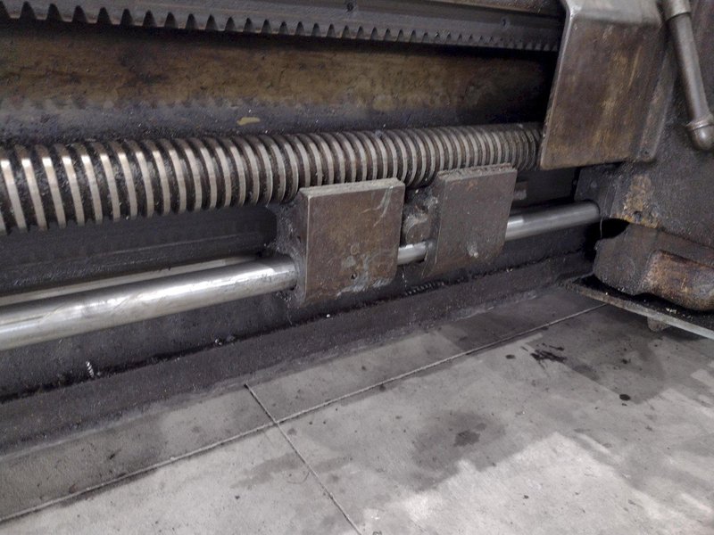 40&quot; X 252&quot; (21&#039;) AMERICAN PACEMAKER ENGINE LATHE, 2.75&quot; HOLE: STOCK #20836