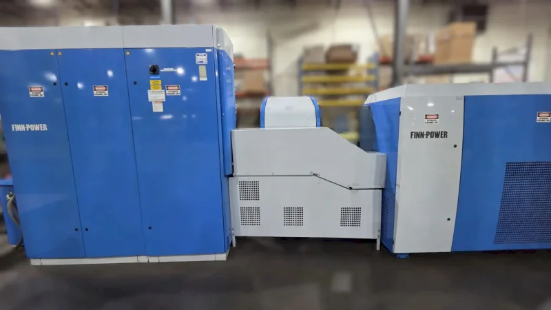 Finn Power C5, 33 Tons, 50” X 100” Table Size, Siemens 8400 CNC , Year New: 2008