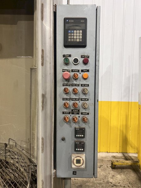 48" x 60" JRI JENFAB MODEL #PCS5060SS STAINLESS STEEL ROTARY TABLE PARTS WASHER ELECTRIC HEAT: YOBRO #24525