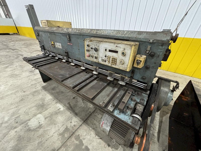 6&#039; X 1/4&quot; AMADA MODEL #M-2060 MECHANICAL POWER SHEAR: STOCK #20973