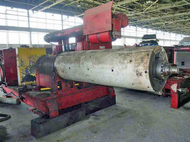 70,000# x 72" Red Bud Recoiler and Coil Car