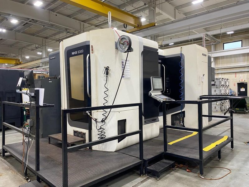 2018 DMG Mori NHX 6300 Gen 2 Used CNC Horizontal Machining Center For Sale