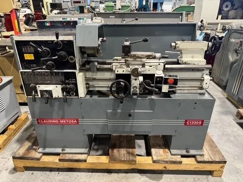 CLAUSING METOSA #C1330S 13” x 30”cc Engine Lathe # 7612