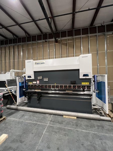 150 Ton x 10′ Accurl 5-Axis CNC Press Brake, 2021 – Backgauge, Laser Safety System, Crowning