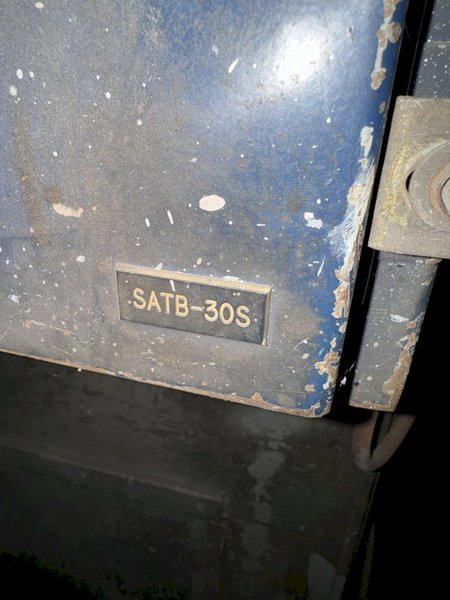 Gaylord model SATB30 30 liter cold box core machine with enclosure, set up for MeF with Gaylord central supply system model MeF-CSS, Gaylord gassing unit model MeF G75, Gaylord heat a purge and Siemens simatic t1315 plc controls