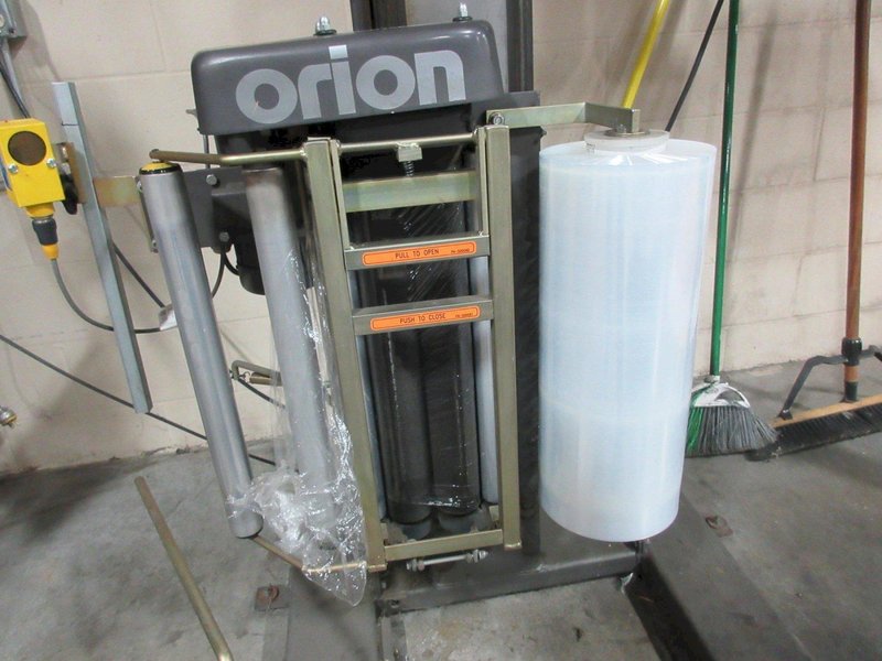 Orion Packaging Inc. Semi Automatic Shrink Wrapper and Pallet Scale, Max Load 55"x55"x82" 4000lbs Dynamic, 8000lb Static Capacity- Auction Item