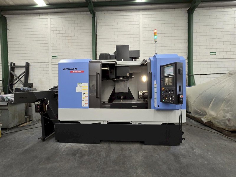 Doosan Mynx 5400/40 CNC Vertical Machining Center For Sale, 2012