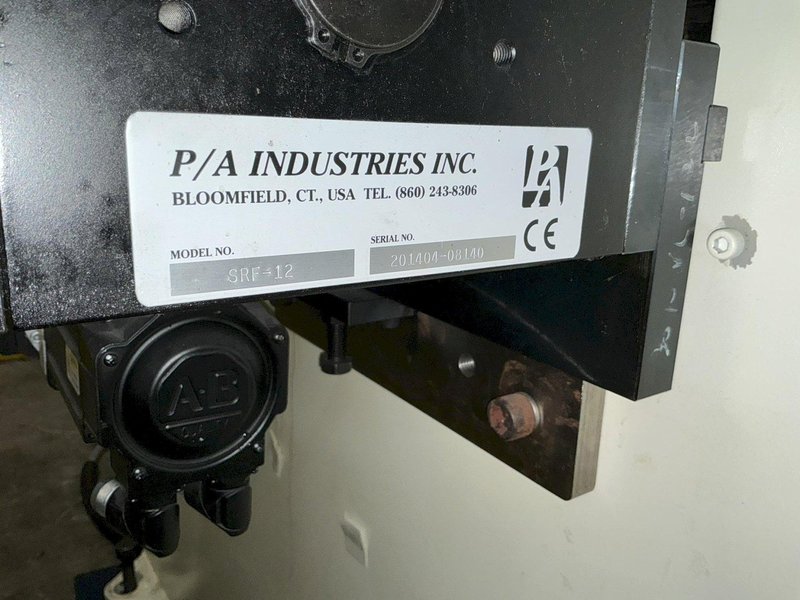 88 TON AIDA MODEL #DSF-N1-800 GAP FRAME PRESS 6.3” STROKE &amp; PA SERVO COIL FEED LINE: YOBRO #25102