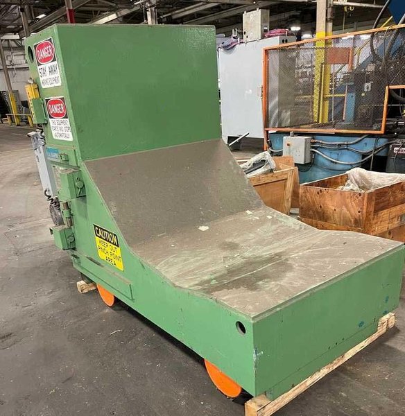 60,000# x 72" Paxson Cone Uncoiler w/Coil Car