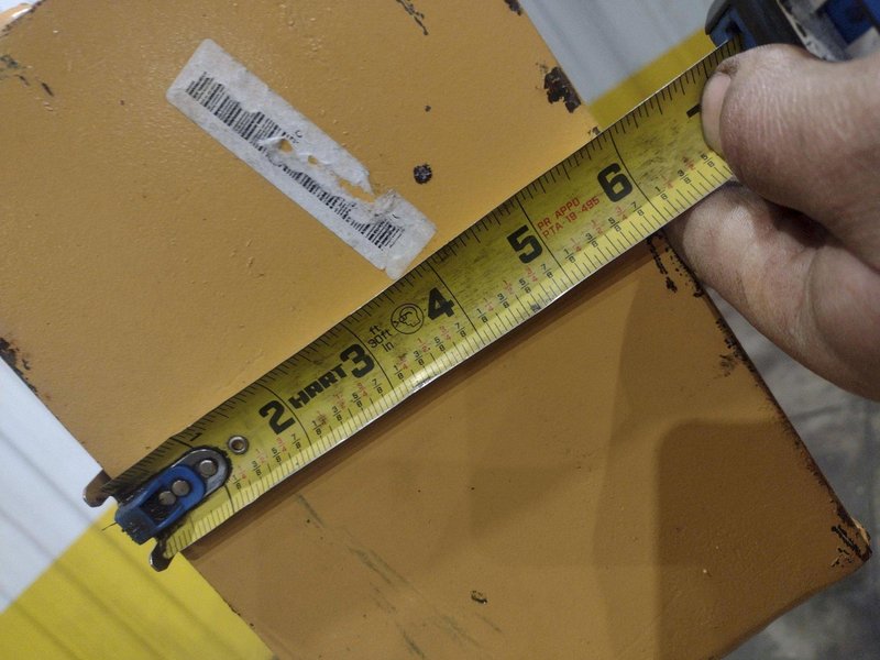 10,000 LBS X 128" X 10" CALDWELL MODEL #17-5-10 SPREADER BAR: YOBRO #24577