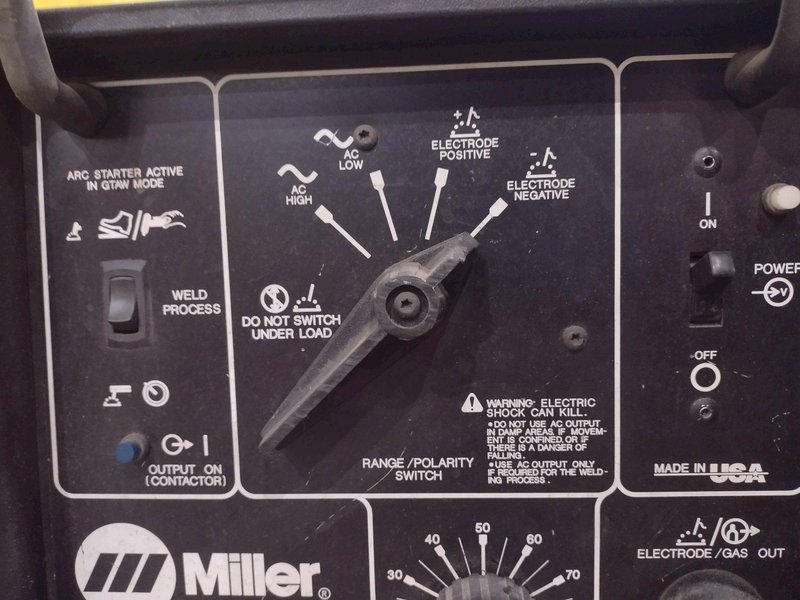 150 AMP MILLER ECONOTIG - AC/DC TIG WELDER POWER SOURCE: STOCK #23029