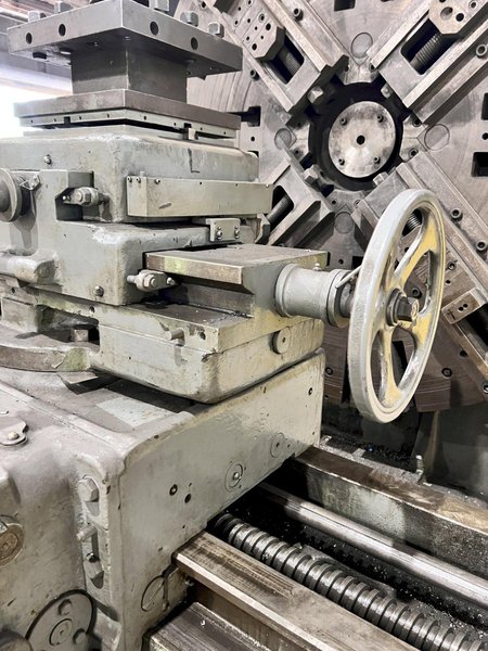 120&quot; SWING CRAVEN HEAVY DUTY FACING T-LATHE: STOCK #21007