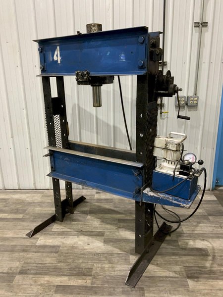 55 TON OTC HYDRAULIC H-FRAME PRESS: STOCK #80870