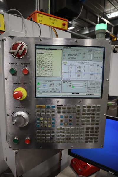 Haas VF-3YT CNC Vertical Machining Center, 40&quot;x26&quot;x25&quot;, CT40, 8,100 RPM, 2-Speed Gearbox, 40 Station ATC,  Probing, Thru Spindle Coolant