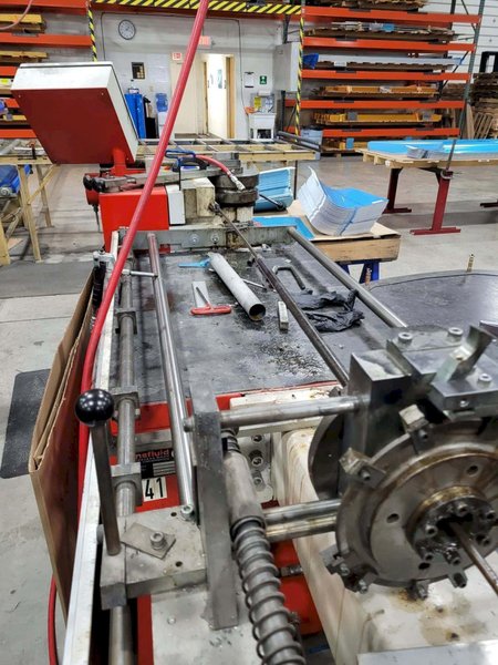 Transfluid DB 2060K Mandrel Tube Bending Machine 0.78″-2.36″, 2007 – 8 Bending Angles, Tooling Included, Video Available