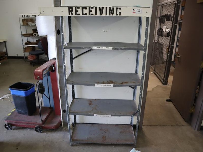Adjustable 5 Shelf Light Duty Racking- Auction Item