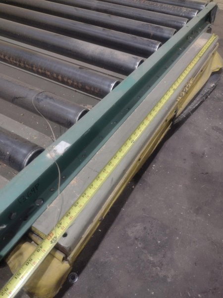 4000 LBS X 60" X 30" SOUTHWORTH MODEL #LS4-36 HYDRAULIC SCISSOR LIFT TABLE WITH ROLLER TOP, 110 VOLT: STOCK #20917