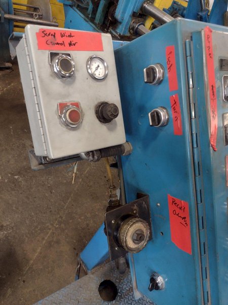 36" X 4" X 12,000 LBS YODER / STAMCO MOTORIZED SLITTING LINE STOCK #3731