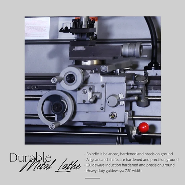 NEW 14" X 40"  GMC MODEL GML-1440BGF-3 HIGH SPEED GEARED HEAD ENGINE LATHE