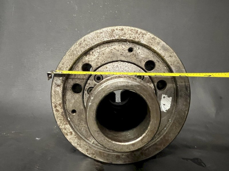 Kitagawa HOB-6 Used 6" CNC 3-Jaw Closed Nose Power Chuck No Adapter