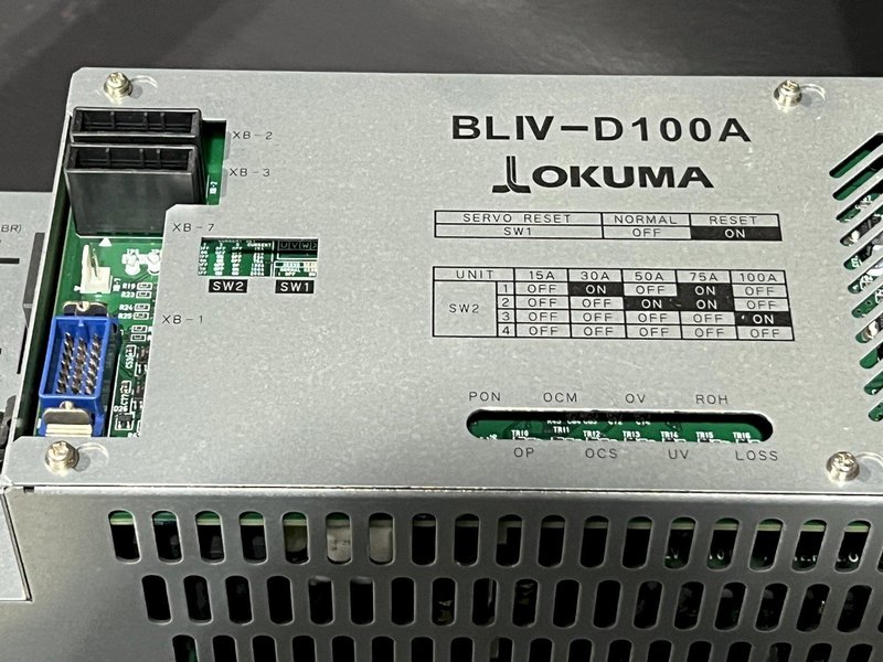 Okuma CNC AC Servo Drive Unit BLIV-D100A BLIVD100A