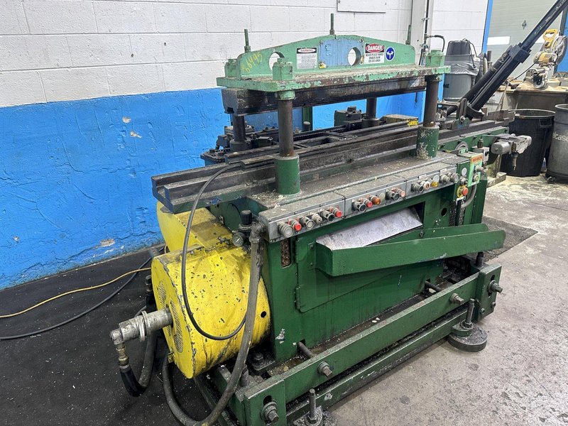 30 TON TISHKEN CUTOFF PRESS: STOCK