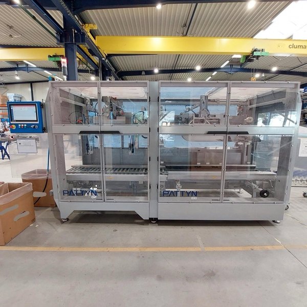 Pattyn Case Packing &amp; Palletizing Line – 2022 – Includes Inserter, Filler, Closer &amp; Conveyors