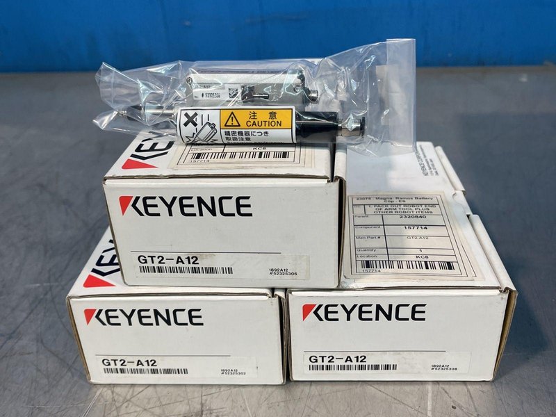 KEYENCE CONTACT SENSORS  -  GT2-A12