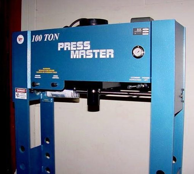 100 TON PRESSMASTER H-FRAME HYD. PRESS MODEL HFP-100