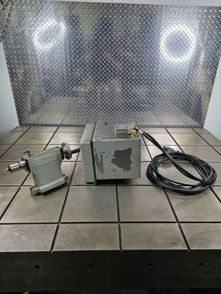 HAAS SHRT-210SPH 8.3” CNC Rotary Table 4th Axis Type &amp; 6" Tailstock #8143