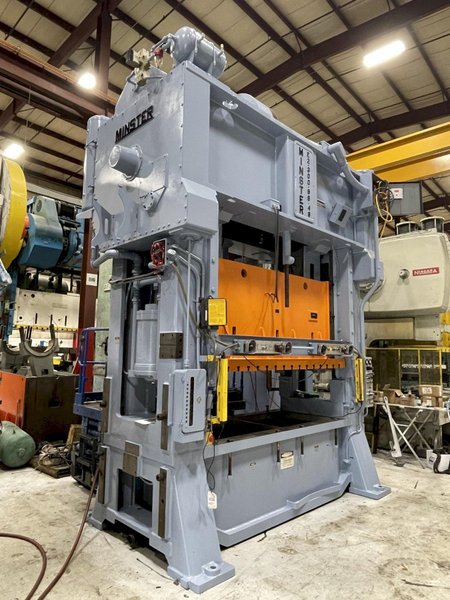 300 ton Minster E2-300-96-48 Hevi-stamper, Mechanical Metal Stamping Press, Year New 1983, Rebuilt