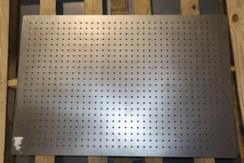 ThorLabs Optical Breadboard, 24" x 36" x 2.28", w/ 1" Grid Pattern 1/4-20 Tapped Holes- Auction Item