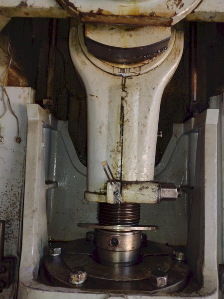 165 TON AIDA MODEL #PC-15(2) MECHANICAL CRANK GAP FRAME PRESS  7.8" STROKE : YOBRO #25990