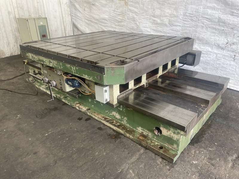 86&quot; X 86&quot; TOS COMPOUND POWER ROTARY TABLE: STOCK #76804